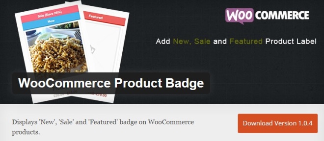 woocommerce product badge